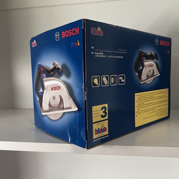 Bosch Circular Saw Premium Toy Mini Tool Theo Klein Pretend Play Lights Sound - Picture 4 of 6